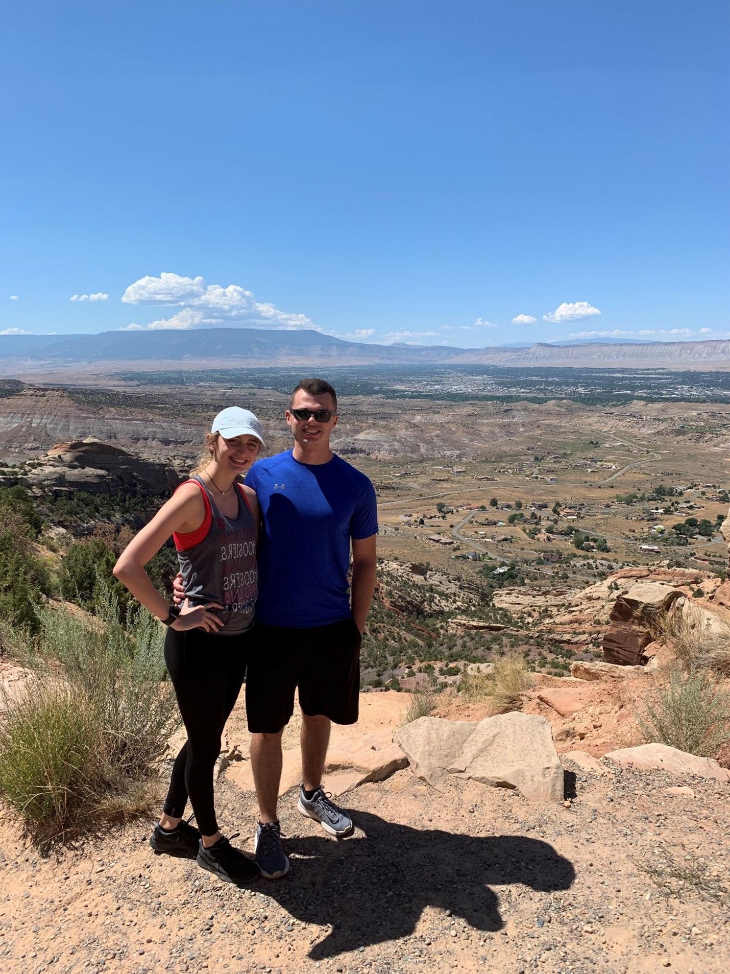 Exploring the Colorado National Monument during my first trip to Grand Junction.